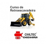 curso de operador de retroescavadeira Vila Vermont curso de operador de retroescavadeira Vila Vermont