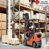 curso de reciclagem de empilhadeira valores Mauá